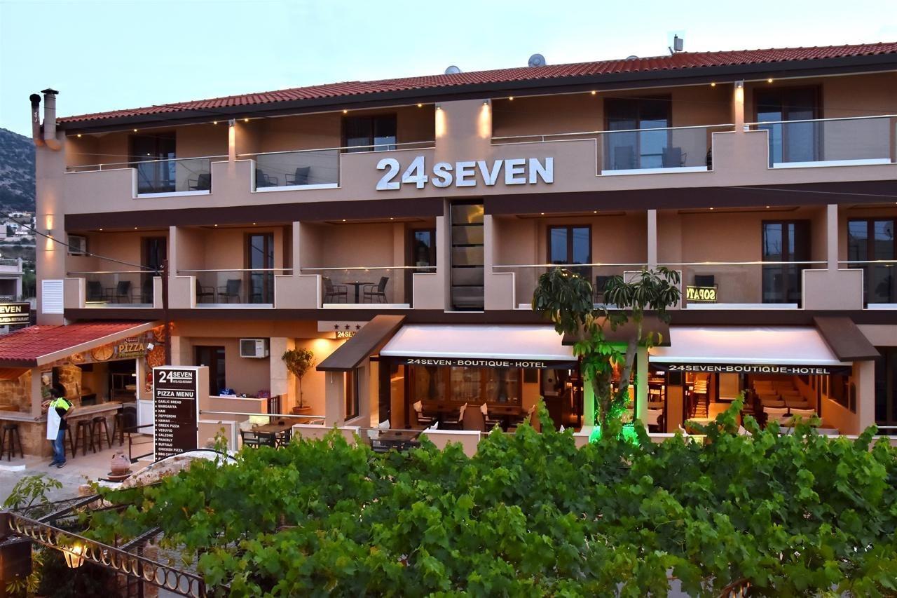 24 Seven Boutique Hotel Malia Esterno foto